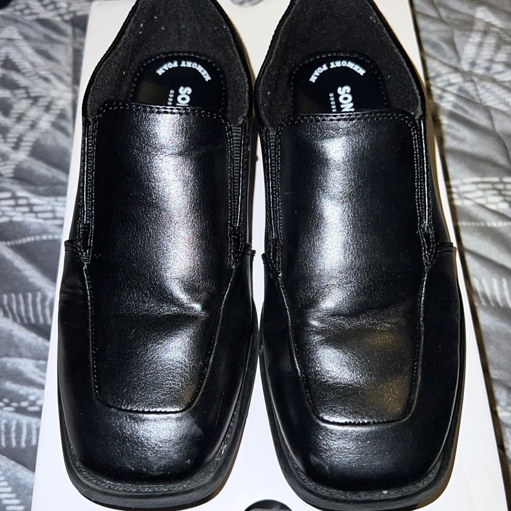 Sonoma Goods for Life Boys Black Dress Shoes - Size 2